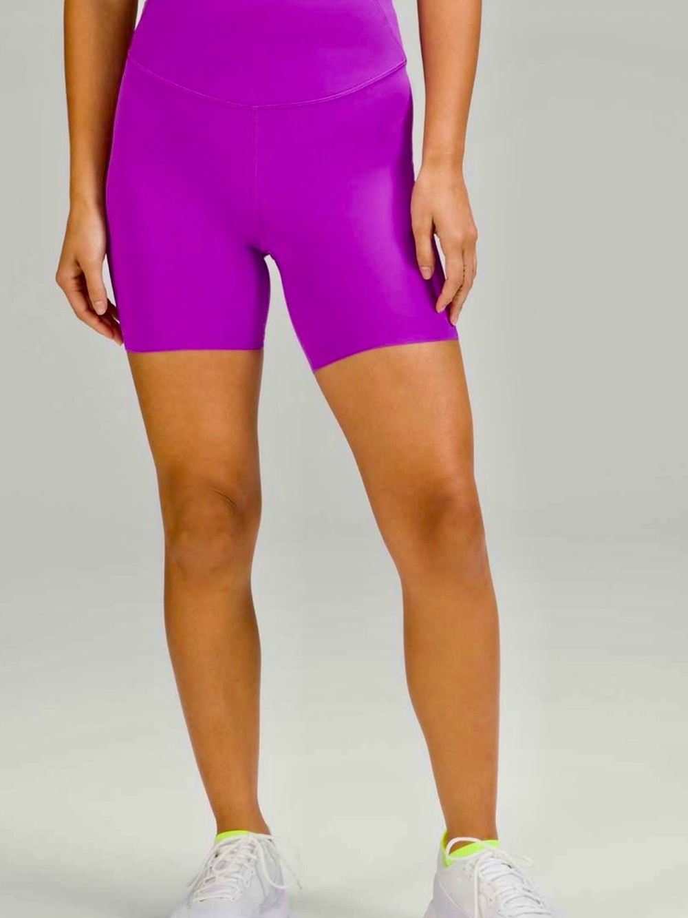 NWT Lululemon Vibrant Magenta High-Rise Bike Shorts size 8 NEVER WORN $68 MSRP